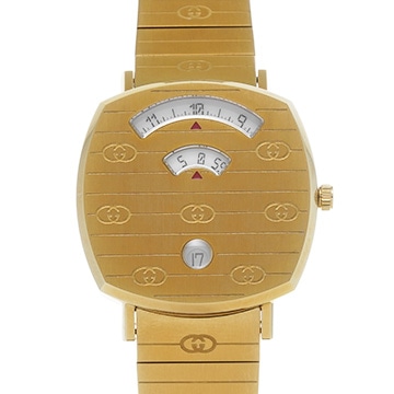 グッチ グリップ YA157403 ホワイト ユニセックス 時計 【中古】【wristwatch】