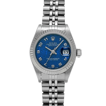 ロレックス デイトジャスト 79174 ブルーコンピュータ レディース 時計 【中古】【wristwatch】