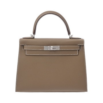 エルメス ケリー 28 外縫い 2WAY エトゥープ ヴォーエプソン レディース バッグ 【未使用】【bag】