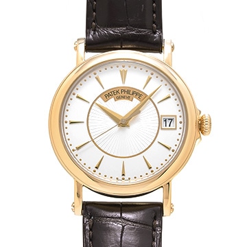 パテック フィリップ カラトラバ オフィサー 5153J-001 シルバー メンズ 時計 【中古】【wristwatch】