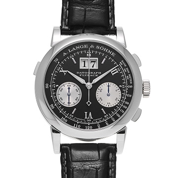 ランゲ&ゾーネ ダトグラフ 403.035F ブラック/シルバー メンズ 時計 【中古】【wristwatch】
