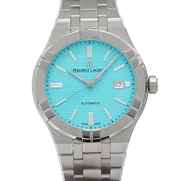 モーリス ラクロア アイコン オートマチック リミテッドサマーエディション 42MM AI6008-SS00F-431-C ターコイズブルー メンズ 時計 【中古】【wristwatch】