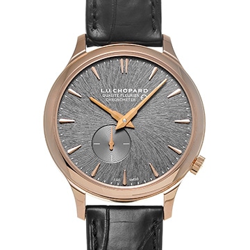 ショパール エル・ユー・シー XPS ツイスト QF フェアマインド 161945-5001 グレー メンズ 時計 【中古】【wristwatch】