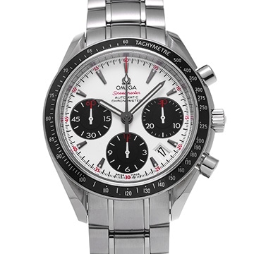 オメガ スピードマスター デイト 323.30.40.40.04.001 ホワイト/ブラック メンズ 時計 【中古】【wristwatch】