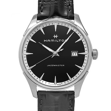 ハミルトン ジャズマスター ジェント H32451731 ブラック メンズ 時計 【中古】【wristwatch】