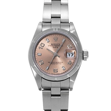 ロレックス オイスターパーペチュアル デイト  79190 ピンク レディース 時計 【中古】【wristwatch】
