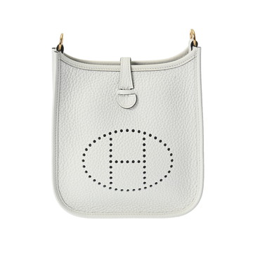 エルメス エヴリンTPM  ニューホワイト/ゴールド金具 トリヨンクレマンス レディース バッグ 【未使用】【bag】