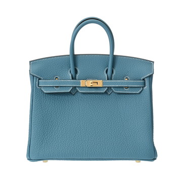 エルメス バーキン 25 ニューブルージーン トゴ レディース バッグ 【新品】【bag】