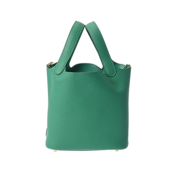 エルメス ピコタンロック PM  ヴェールヴェルティゴ トリヨンクレマンス レディース バッグ 【未使用】【bag】