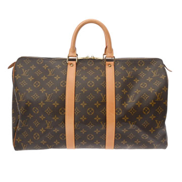 ルイ ヴィトン モノグラム キーポル 45 ブラウン M41428 モノグラムキャンバス ユニセックス バッグ 【中古】【bag】