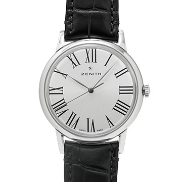 ゼニス エリート クラシック 03.2290.679/11.C493 シルバー メンズ 時計 【中古】【wristwatch】