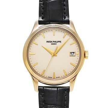 パテック フィリップ カラトラバ 5227J-001 ラック・アイボリー メンズ 時計 【中古】【wristwatch】