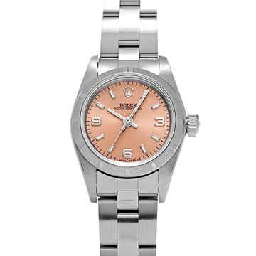 ロレックス オイスターパーペチュアル 67230 ピンク レディース 時計 【中古】【wristwatch】