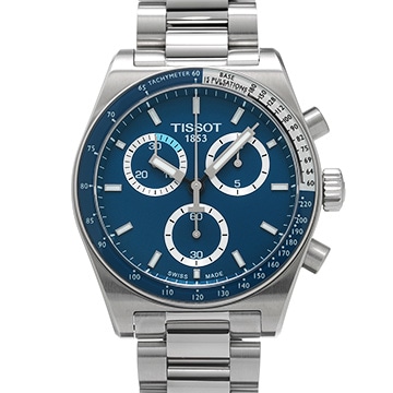 ティソ クロノグラフ クォーツ T149.417.11.041.00 ブルー メンズ 時計 【中古】【wristwatch】