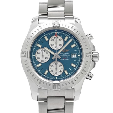 ブライトリング コルト クロノグラフ オートマチック A1338811/C914 ブルー/シルバー メンズ 時計 【中古】【wristwatch】