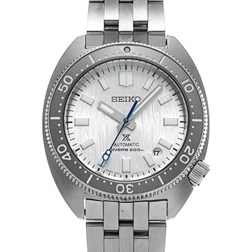 セイコー プロスペックス ダイバースキューバ メカニカル セイブ ザ オ－シャン SBDC187 シルバー メンズ 時計 【中古】【wristwatch】