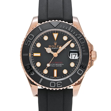 ロレックス ヨットマスター 37 268655 ブラック ユニセックス 時計 【中古】【wristwatch】