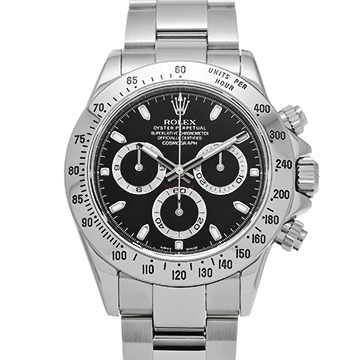 ロレックス コスモグラフ デイトナ 116520 ブラック メンズ 時計 【中古】【wristwatch】