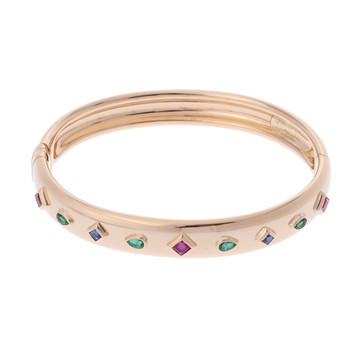 カルティエ ビサンチン ブレスレット ゴールド K18イエローゴールド YG レディース ジュエリー 【中古】【jewelry】