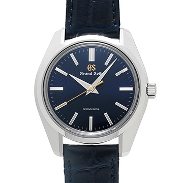 グランドセイコー ヘリテージコレクション スプリングドライブ 44GS 55th SBGY009 ネイビー メンズ 時計 【中古】【wristwatch】