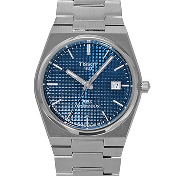 ティソ PRX パワーマティック 80 T137.407.11.041.00 ブルー メンズ 時計 【中古】【wristwatch】