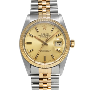 ロレックス デイトジャスト 16013 シャンパン メンズ 時計 【中古】【wristwatch】