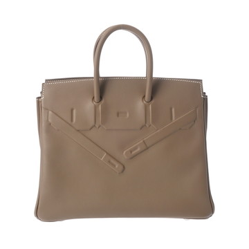 エルメス シャドー バーキン 25 エトゥープ ヴォースイフト レディース バッグ 【中古】【bag】