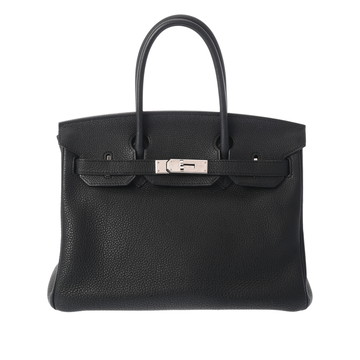 エルメス バーキン 30 ブラック トゴ レディース バッグ 【中古】【bag】