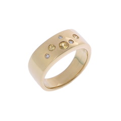 タサキ サファイアリング ゴールド K18イエローゴールド YG レディース ジュエリー 【中古】【jewelry】