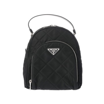 プラダ バックパック アウトレット品 ブラック 1BZ066 ナイロン レディース バッグ 【中古】【bag】