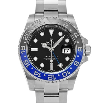 ロレックス GMTマスターII 116710BLNR ブラック メンズ 時計 【中古】【wristwatch】
