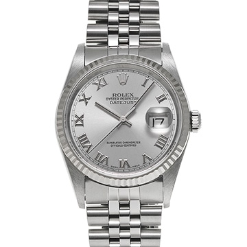 ロレックス デイトジャスト 16234 シルバー メンズ 時計 【中古】【wristwatch】