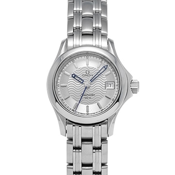 オメガ シーマスター 120 クォーツ 2581.31 シルバー レディース 時計 【中古】【wristwatch】