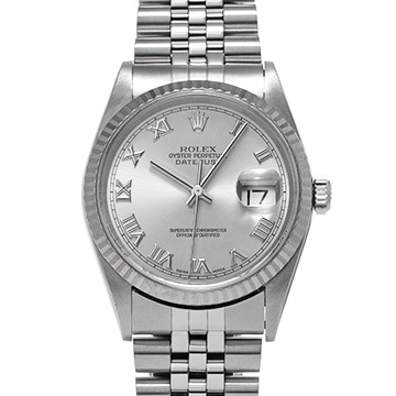 ロレックス デイトジャスト 16234 シルバー メンズ 時計 【中古】【wristwatch】