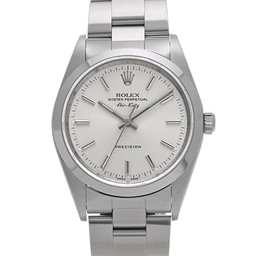ロレックス エアキング 14000 シルバー メンズ 時計 【中古】【wristwatch】