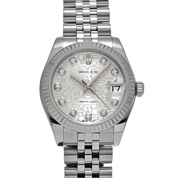 ロレックス デイトジャスト 178274G シルバーコンピュータ/ダイヤモンド ユニセックス 時計 【中古】【wristwatch】