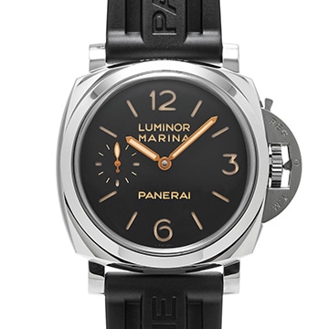 パネライ ルミノールマリーナ 1950 3デイズ アッチャイオ PAM00422 ブラック メンズ 時計 【中古】【wristwatch】