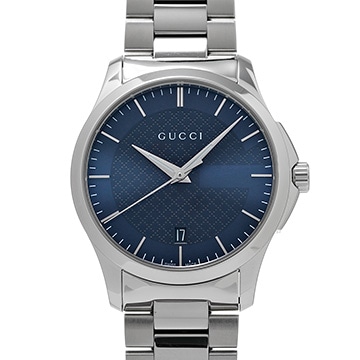 グッチ Gタイムレス YA126440 ブルー メンズ 時計 【中古】【wristwatch】