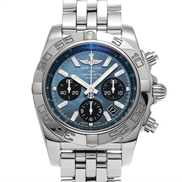 ブライトリング クロノマット 44 MOP 日本限定 AB01111A/BF68 ブラックシェル/ブラック メンズ 時計 【中古】【wristwatch】