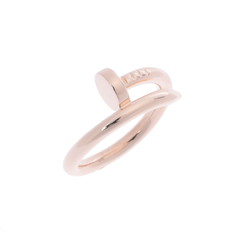 カルティエ ジュストアンクルリング #57 ゴールド B4092557 K18ピンクゴールド PG レディース ジュエリー 【中古】【jewelry】