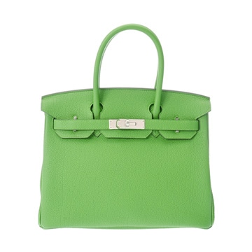 エルメス バーキン 30 ヴェールユッカ トゴ レディース バッグ 【未使用】【bag】