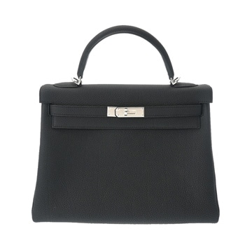 エルメス ケリー 32 内縫い 2WAY ブラック トゴ レディース バッグ 【未使用】【bag】