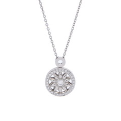 ハリー ウィンストン ウィンストンゲート ネックレス シルバー PEDPRD1MWG Pt950プラチナ レディース ジュエリー 【中古】【jewelry】