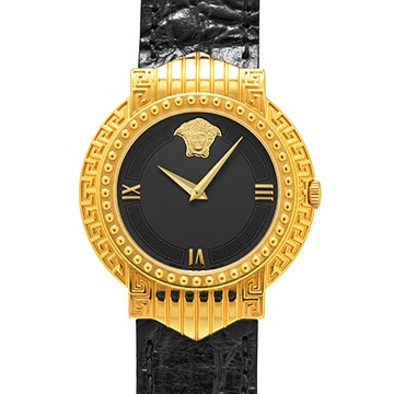 ヴェルサーチ シグネチャー 7066925 ブラック レディース 時計 【中古】【wristwatch】