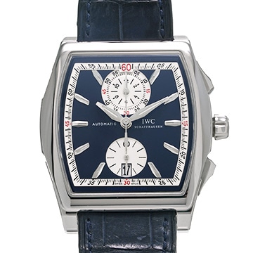 IWC ダ・ヴィンチ クロノグラフ ローレウス スポーツ フォー グッド IW376404 ブルー メンズ 時計 【中古】【wristwatch】