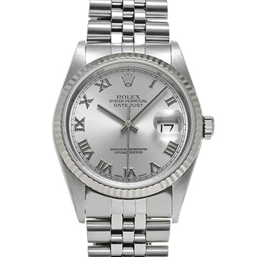 ロレックス デイトジャスト 16234 シルバー メンズ 時計 【中古】【wristwatch】