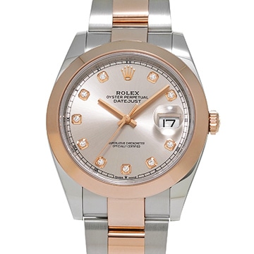 ロレックス デイトジャスト 41 126301G サンダスト/ダイヤモンド メンズ 時計 【中古】【wristwatch】