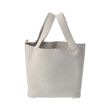 エルメス ピコタン ロック PM パールグレー トリヨンクレマンス レディース バッグ 【未使用】【bag】