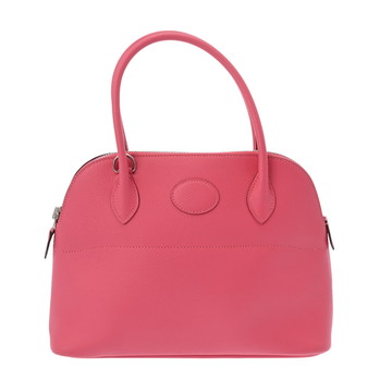 エルメス ボリード 27 2WAY ローズアザレ ヴォーエプソン レディース バッグ 【中古】【bag】