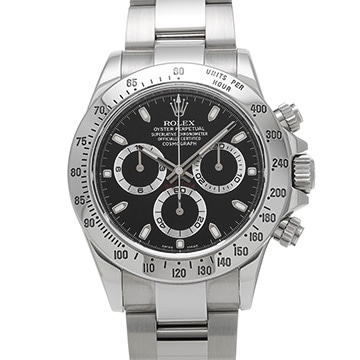 ロレックス コスモグラフ デイトナ 116520 ブラック メンズ 時計 【中古】【wristwatch】